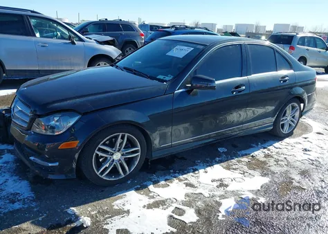 2012 Mercedes-Benz C 250 Sport from USA, damaged, VIN WDDGF4HB5CA606649